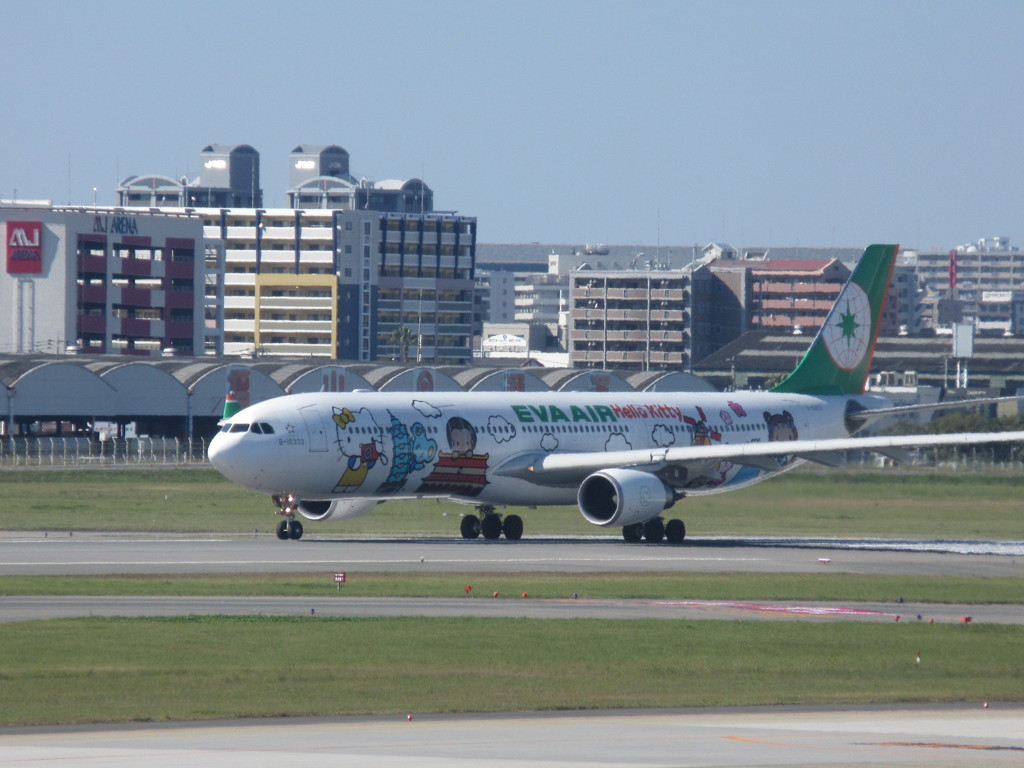 ＥＶＡハローキティ離陸