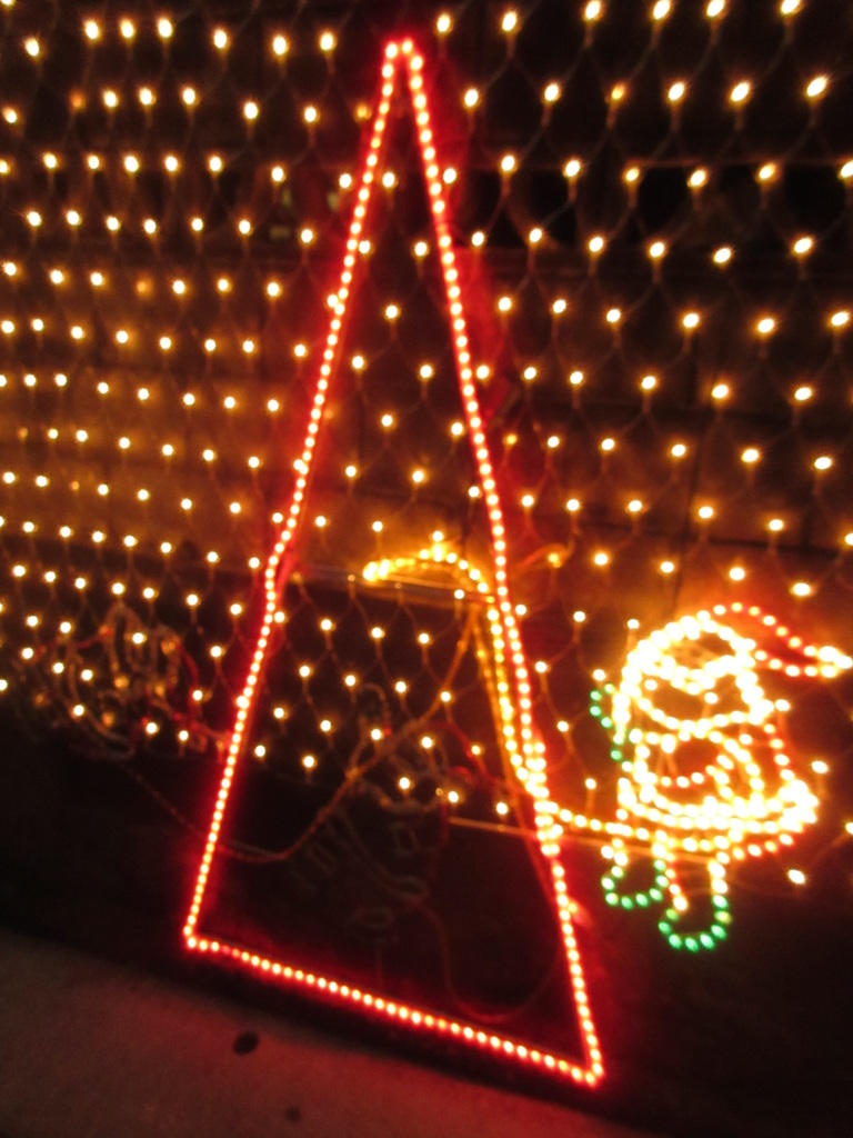 絵柄が変わるイルミネーション①