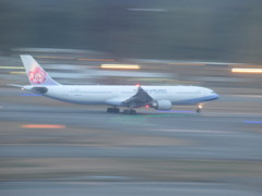 CHINA　AIRLINE　A333離陸