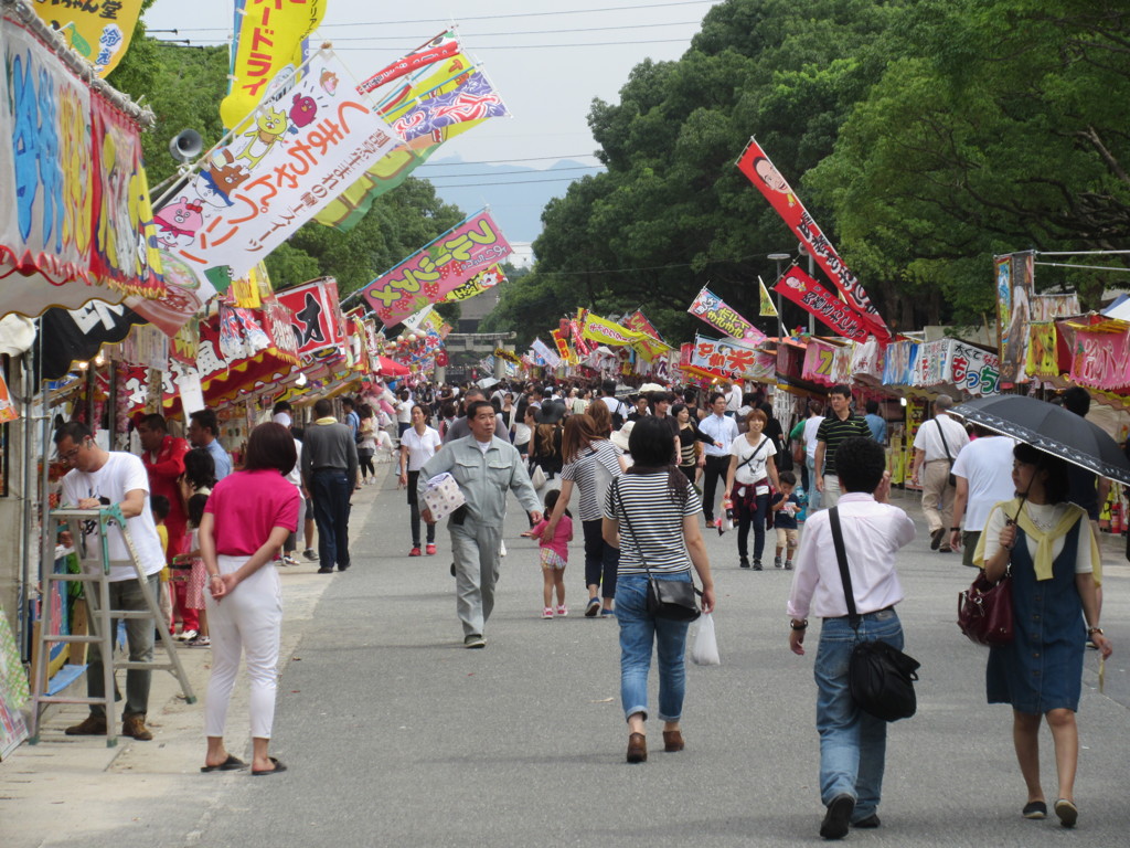 箱崎宮放生会にて⑦
