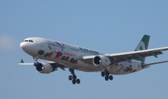 ハローキティ着陸