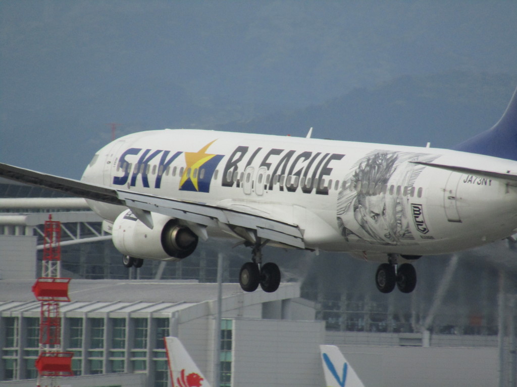 スカイマーク　JA73NY  B-LEAGUE JET