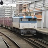 EF81-502貨物　箱崎駅にて