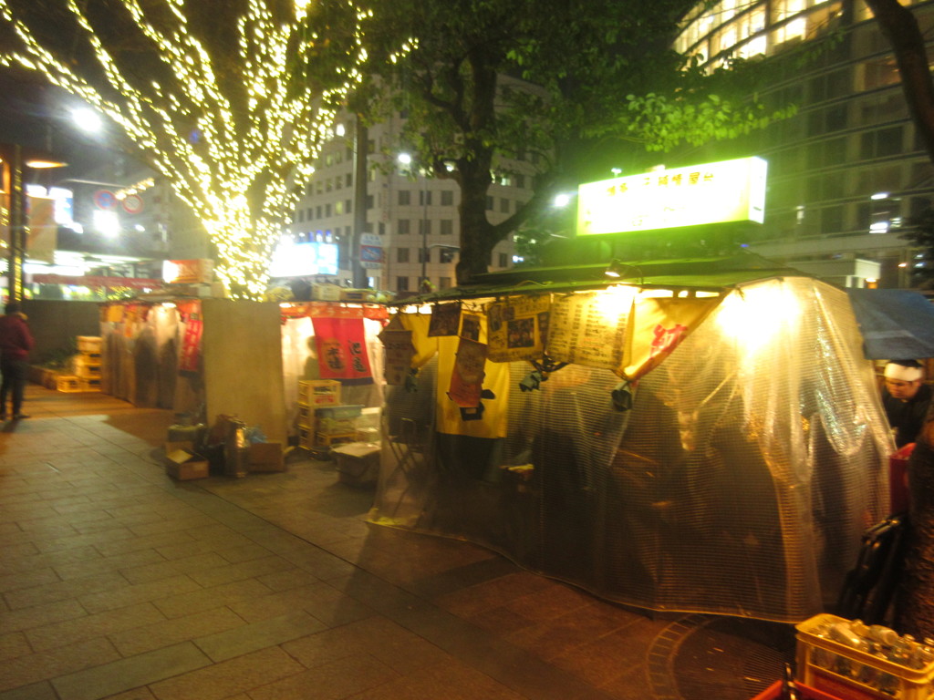 天神の屋台　①