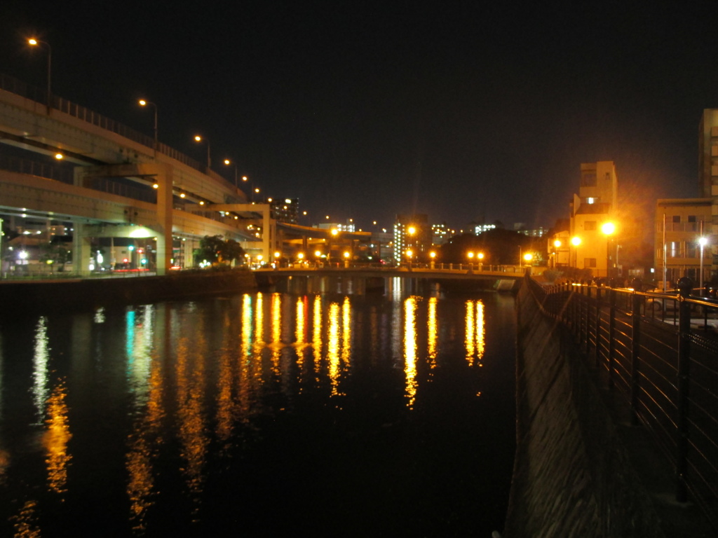 夜の福岡　②