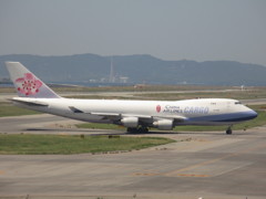 CHINA AIRLINE　CARGOの到着