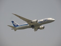 ANA 787-8の離陸