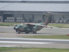 航空自衛隊c-1出発 1