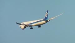 ANA  B787-9の旋回
