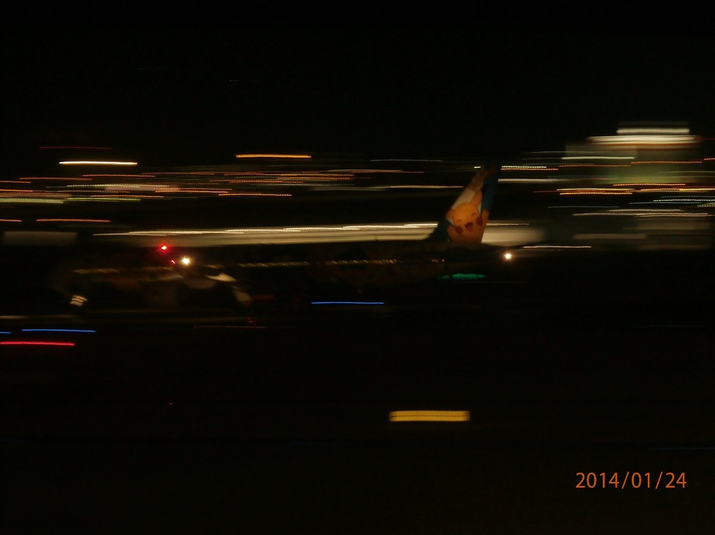 ポケモンジェット福岡離陸