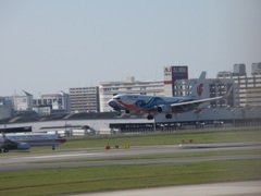 AIR　CHINA　珍しい塗装機　①