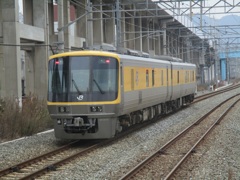 キヤ検測車の通過　西小倉駅にて　②