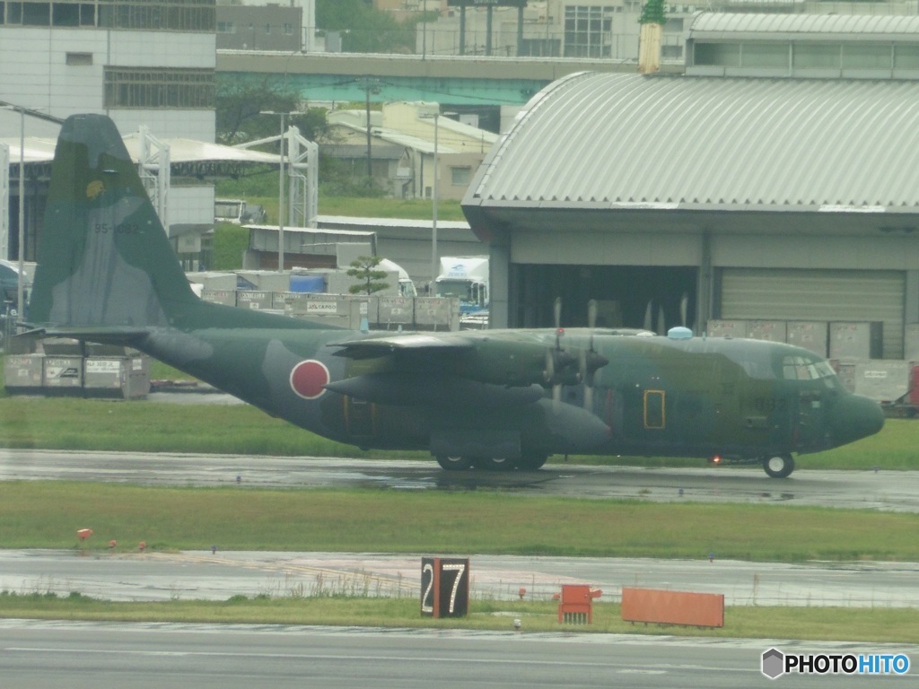 C-130Hの出発