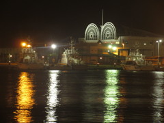 夜の博多港⑤