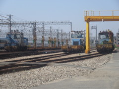 博多南車両基地の保守車両