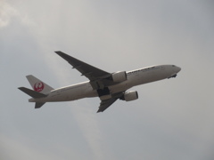飛ぶ　JAL B767