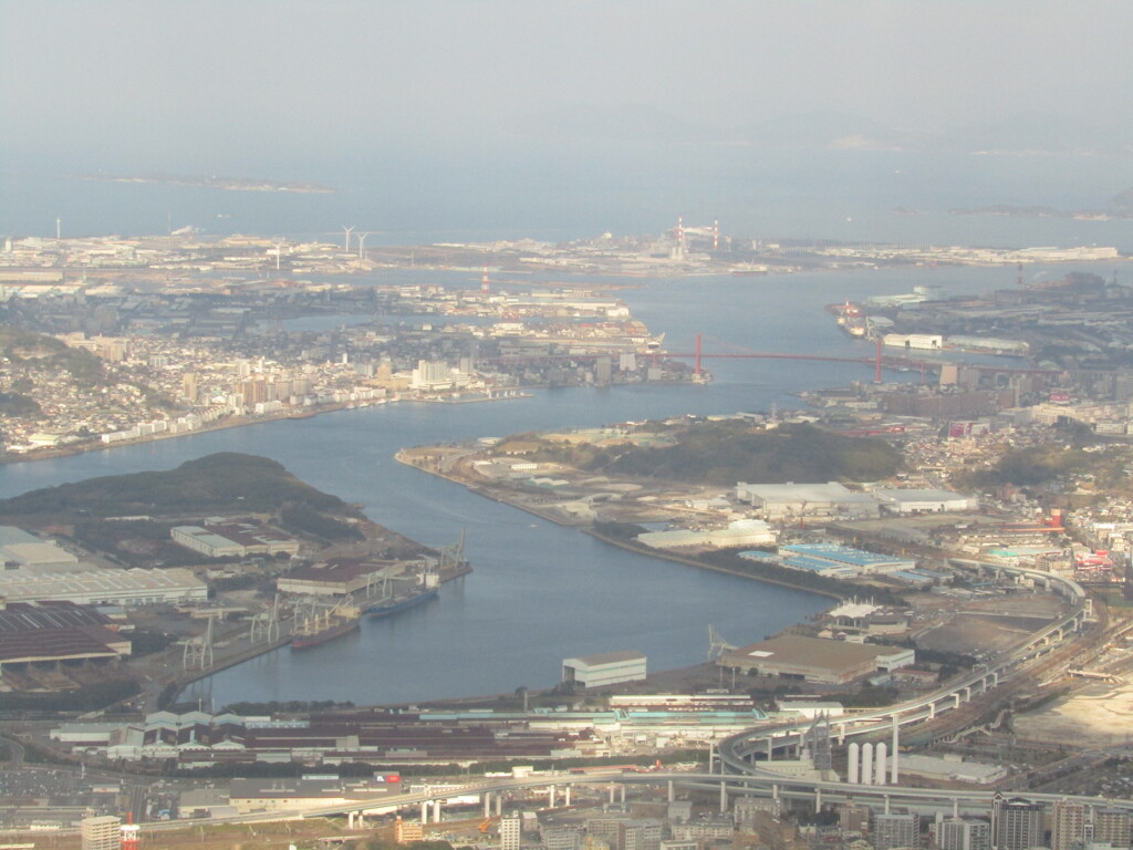 北九州市の皿倉山より　⑧
