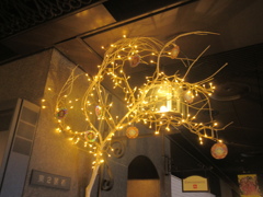 福岡市天神地下街でもイルミネーション点灯⑤