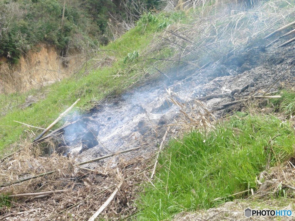 山焼き①