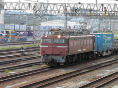 EF81-403貨物到着