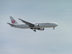 JAL  B767の着陸