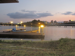 夕暮れの大濠公園③
