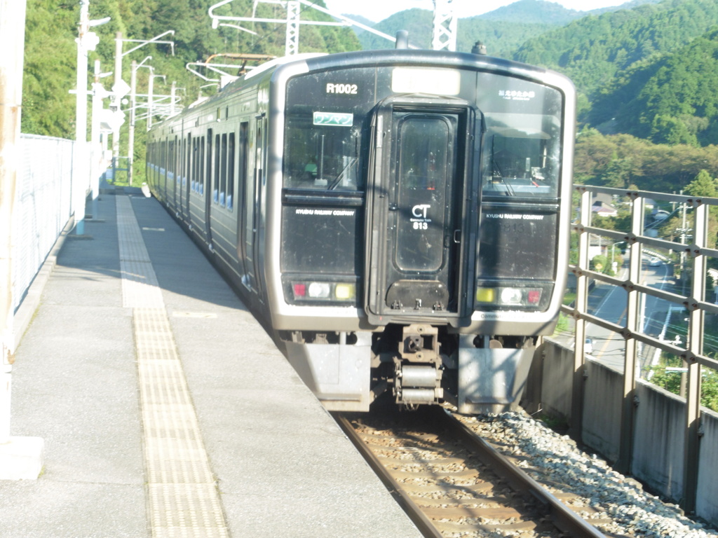 篠栗線813系1000番台発車