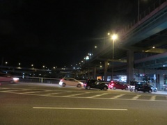 夜の福岡都市高速②