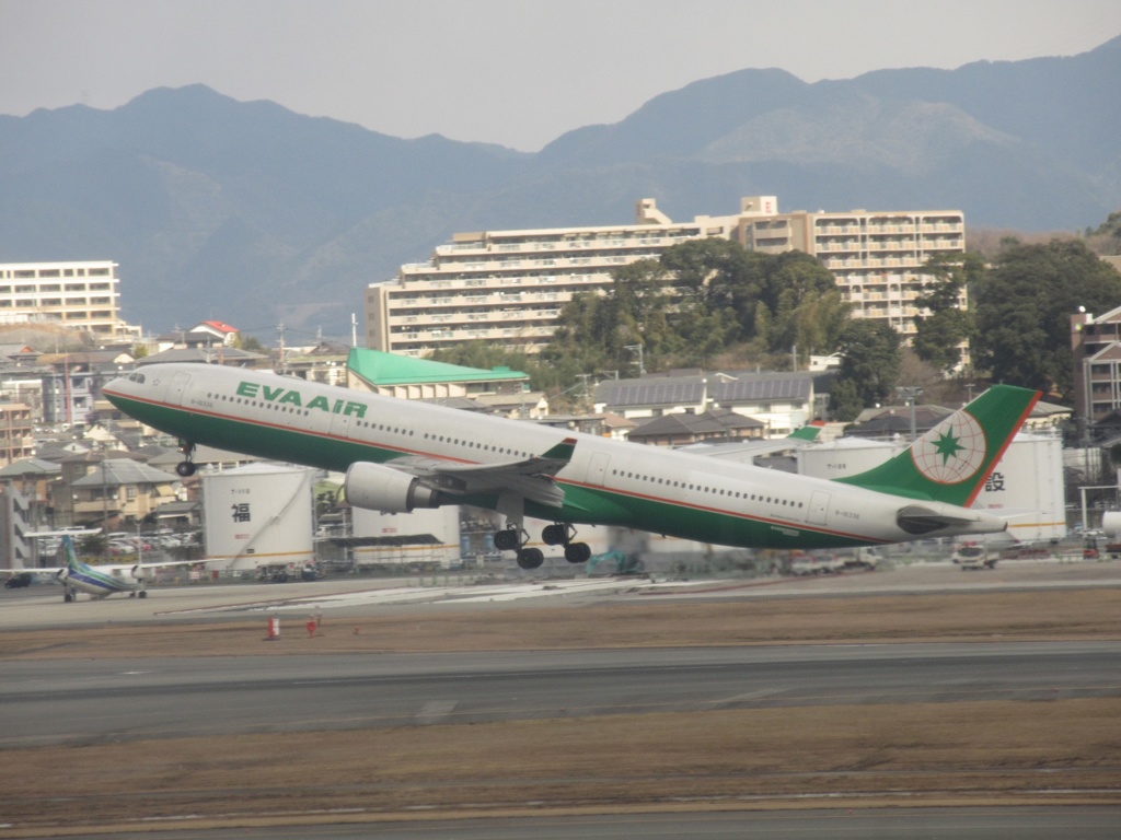 EVA　A330離陸