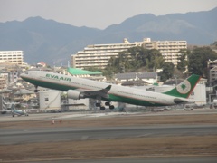 EVA　A330離陸