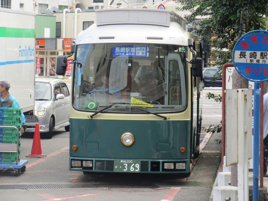長崎市内を走るバス①