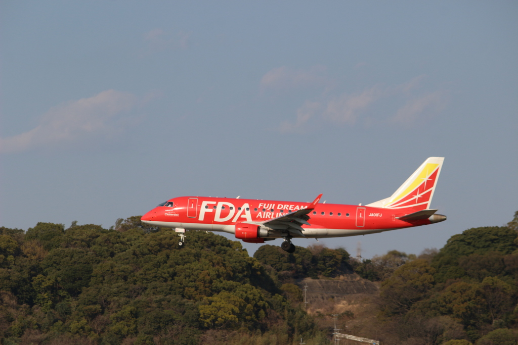 飛行機を眺めて　⑪