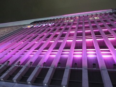 博多シティ桜イルミネーションを２階から①