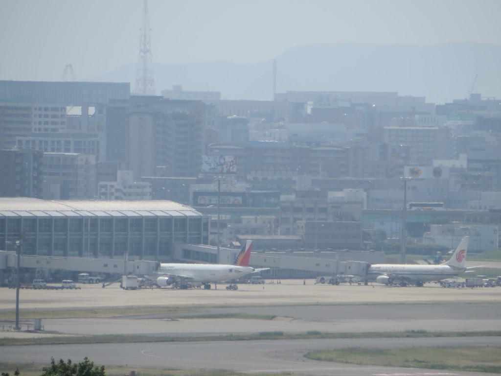 高台から眺める空港②