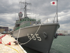 博多港に寄港していた海上自衛隊　掃海艇⑥
