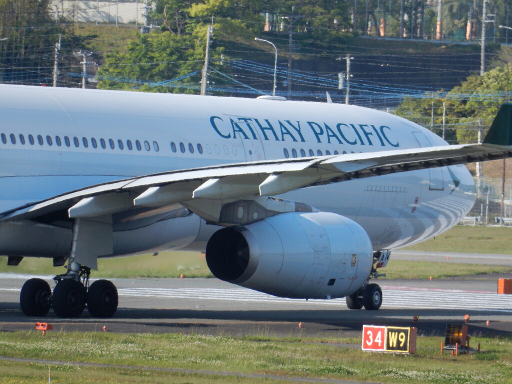 キャセイパシフィック　A330-300　②