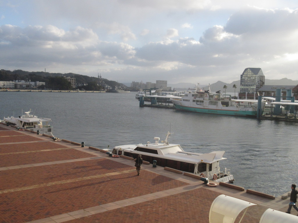 佐世保港の景色