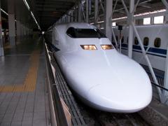 博多駅にて700系ひかり