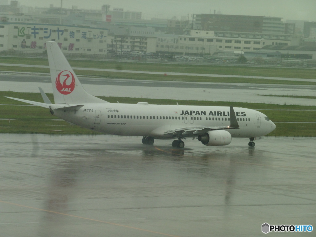 福岡-鹿児島臨時便のJAL