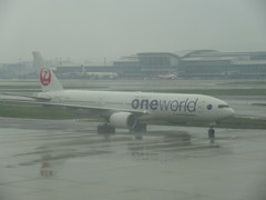 雨の福岡空港⑤