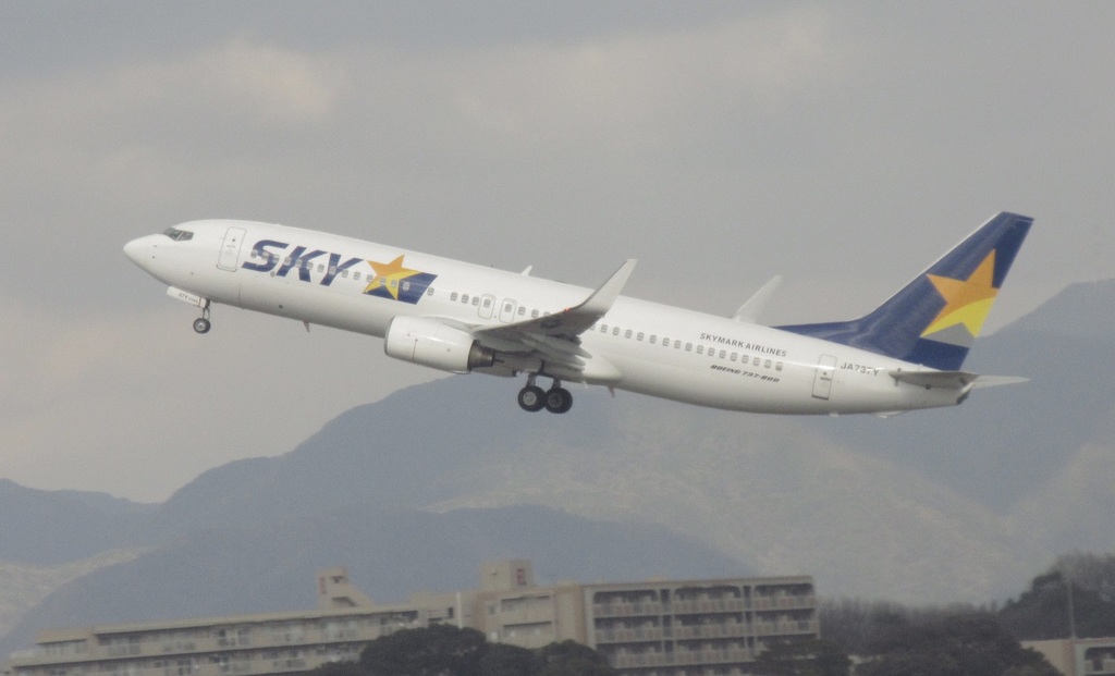 離陸　SKYMARK
