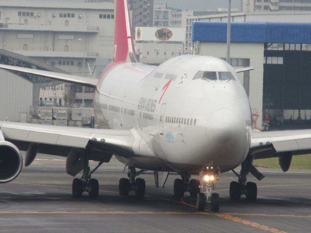 アシアナジャンボ飛来②