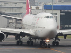アシアナジャンボ飛来②