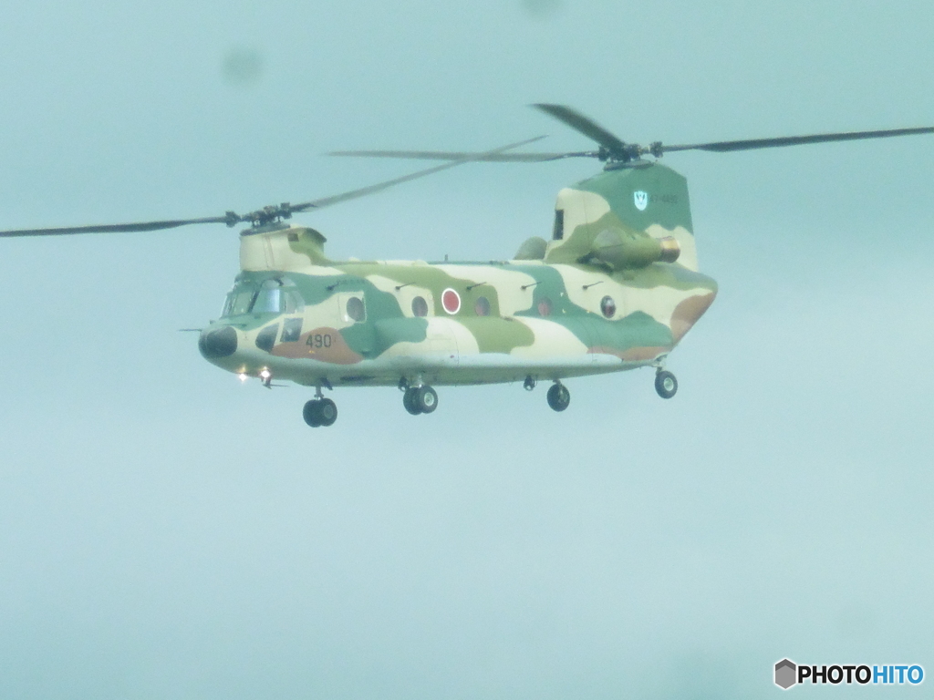 CH-47Jの離陸