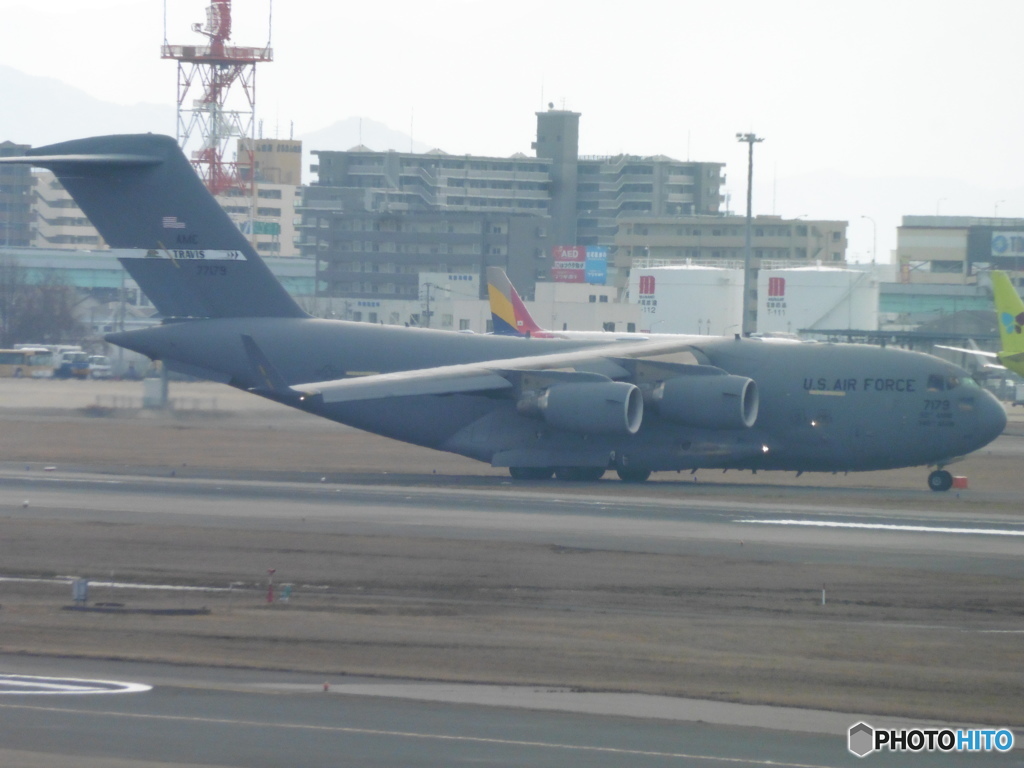 アメリカ空軍　C-17　07-7179③