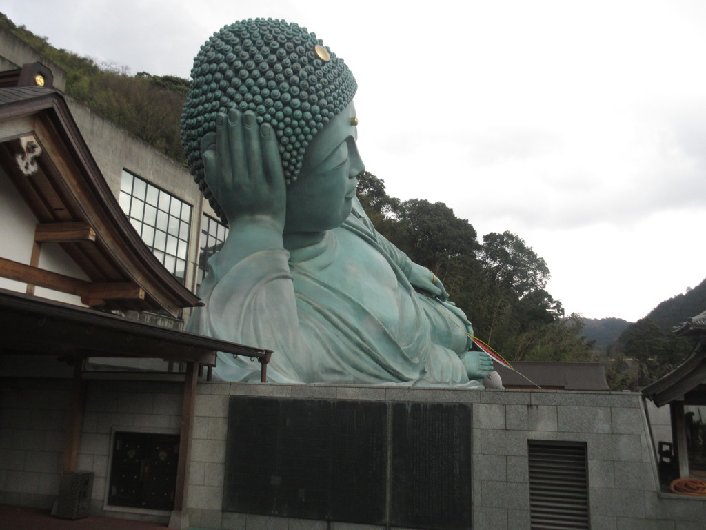 篠栗城戸南蔵院の釈迦涅槃像②