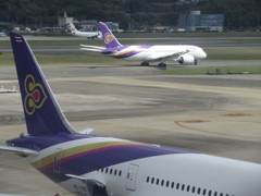 タイ国際　B787-8のダブル③