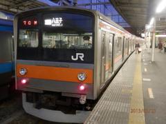 大宮駅に停車中のむさしの号