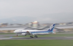 夕暮れの空港③