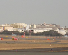 後ろから見た離陸②